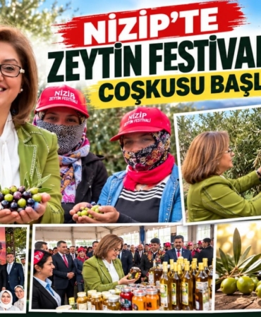Gaziantep Nizip'te Zeytin Festivali Coşkusu: 3. Kez Kapılarını Açtı