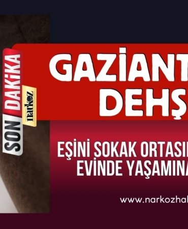 Gaziantep'te Dehşet! Eşini Sokak Ortasında Kovaladı, Evinde Yaşamına Son Verdi