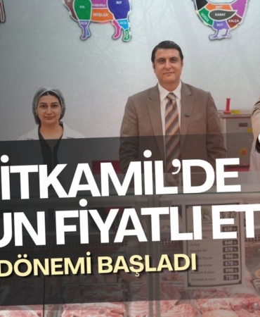 Şehitkamil’de Uygun Fiyatlı Et Dönemi Başladı