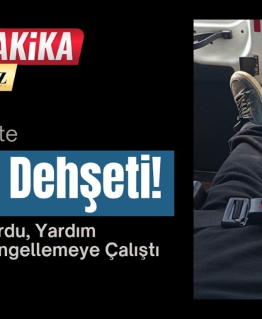 Gaziantep’te Amca Dehşeti! Yeğenini Vurdu, Yardım Edilmesini Engellemeye Çalıştı
