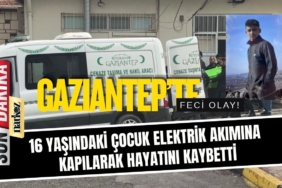 Gaziantep’te 16 Yaşındaki Genç İş Kazasında Hayatını Kaybetti