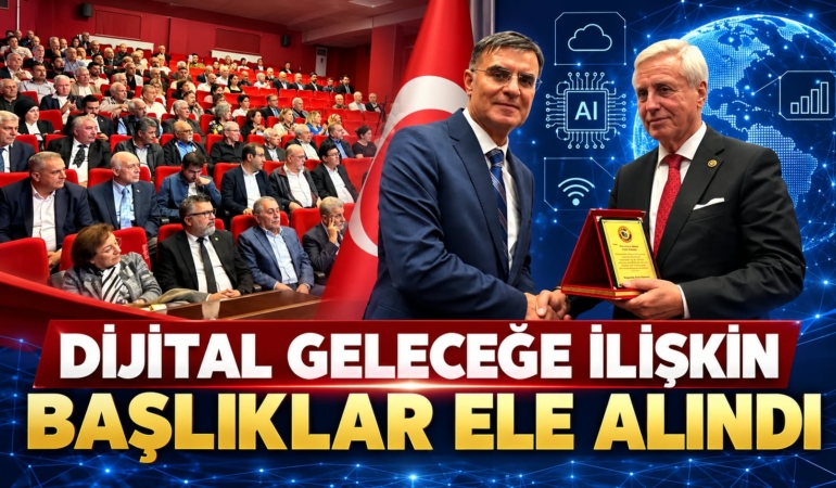 Hür Türkiye Buluşmaları kapsamında Gaziantep’te Haberleşme ve Veri Egemenliği Çalıştayı düzenlendi