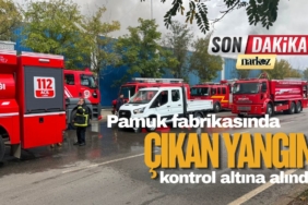 Gaziantep'te pamuk fabrikasında çıkan yangın kontrol altına alındı