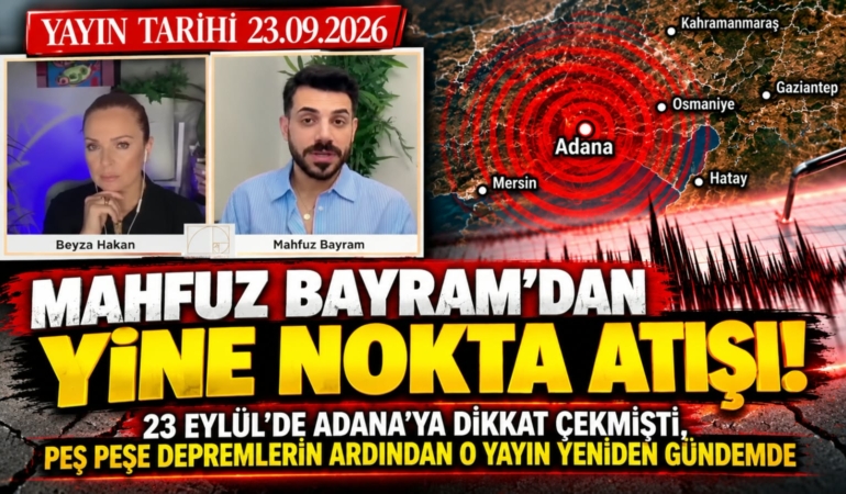 Astrolog Mahfuz Bayram'dan Yine Nokta Atışı