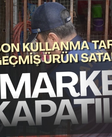 Son kullanma tarihi geçmiş ürün satan 2 market kapatıldı