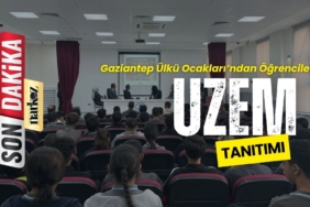 Gaziantep Ülkü Ocakları’ndan Öğrencilere UZEM Tanıtımı